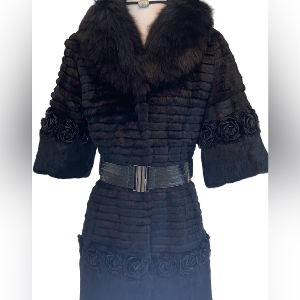 VINTAGE - Rabbit Fur Jacket by Claudia Guiti of Italy